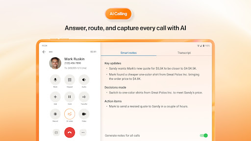 RingCentral screenshot