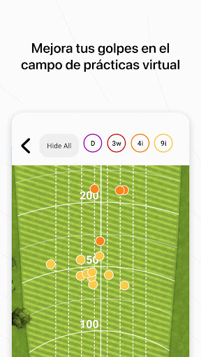 Captura de pantalla de Garmin Golf