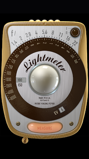 Captura de pantalla de LightMeter