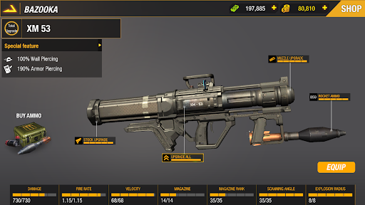 Captura de pantalla de World War: Army Battle FPS 3D
