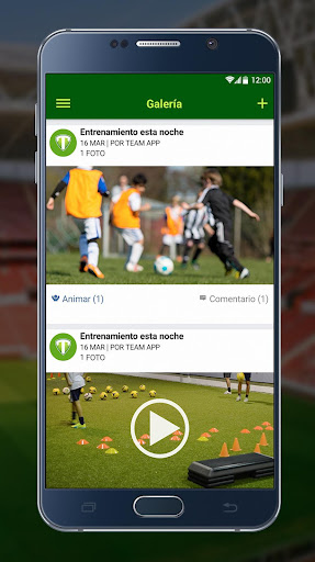 Captura de pantalla de Team App