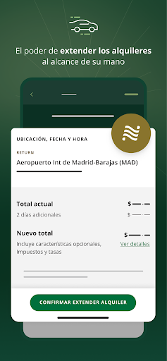 Captura de pantalla de National Car Rental