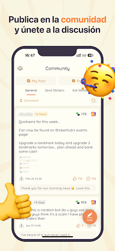 Captura de pantalla de StickerHub - Sticker Exchange