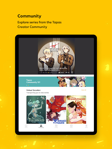 Captura de pantalla de Tapas – Comics and Novels