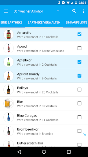 Meine Cocktailbar Pro Screenshot