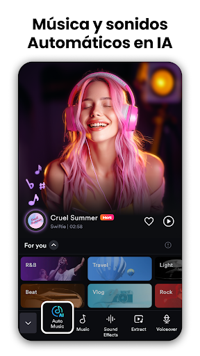 Captura de pantalla de Editor de Video IA - ShotCut