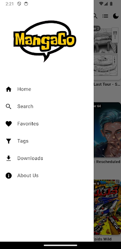 Captura de pantalla de MangaGo - Ultimate Manga App