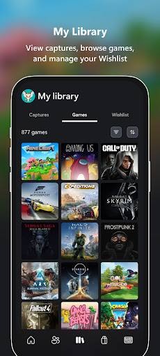 Captura de pantalla de XBOX