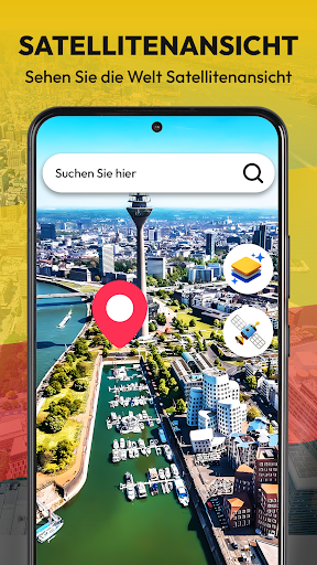 Street View-Karte & Navigation Screenshot