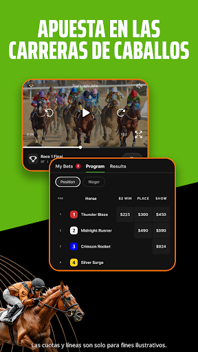 Captura de pantalla de DraftKings Sportsbook & Casino