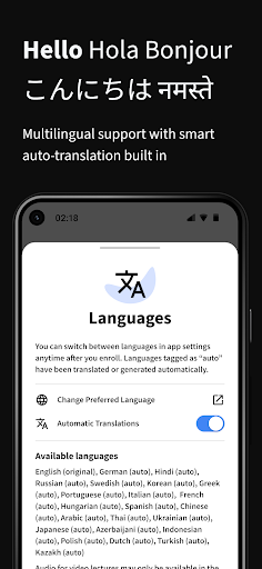 Captura de pantalla de Coursera: Mejora tu carrera