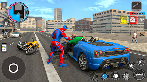 Captura de pantalla de Rope Action City Fighting Game
