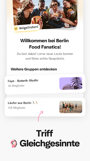 Meetup: Lokale Events Screenshot