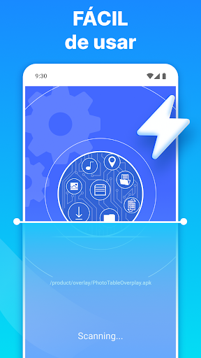 Captura de pantalla de Limpia tu teléfono