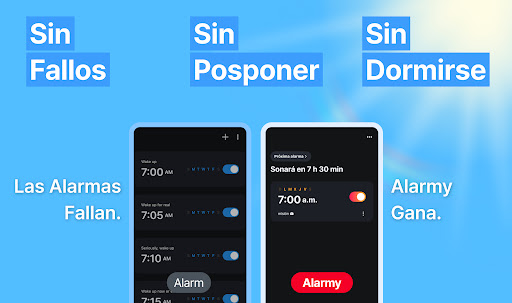 Captura de pantalla de Alarmy - Alarma Fuerte y Reloj
