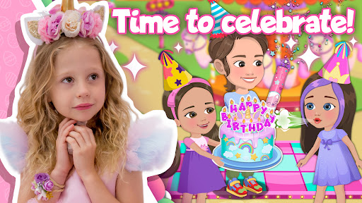 Captura de pantalla de Like Nastya: Tiempo de fiesta
