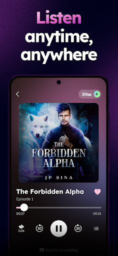 WhisperFM: Romance Novels screenshot