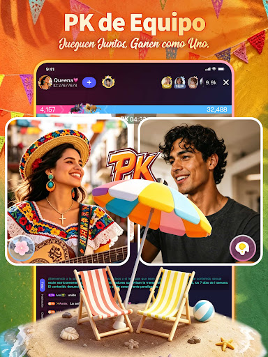 Captura de pantalla de Poppo Live - En Vivo