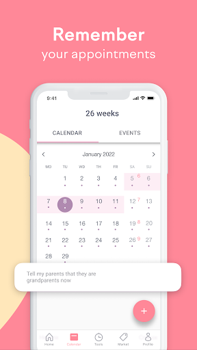 Captura de pantalla de Pregnancy Tracker: amma