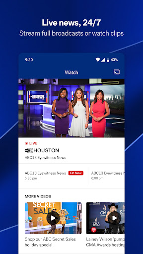 Captura de pantalla de ABC13 Houston