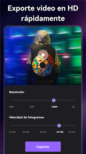 Captura de pantalla de Creador de video con música