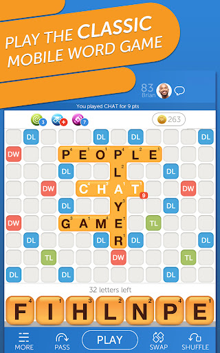 Captura de pantalla de Classic Words With Friends