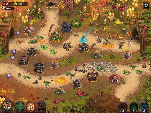Captura de pantalla de Kingdom Rush Vengeance TD Game