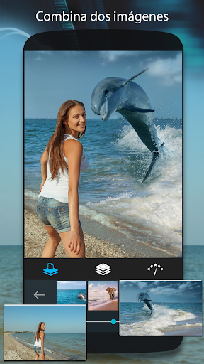 Captura de pantalla de Photo Studio: colage fotos IA!