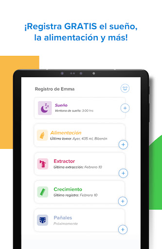Captura de pantalla de Kinedu: Desarrollo del Bebé