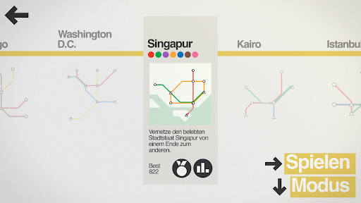 Mini Metro Screenshot