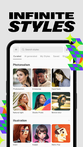 Captura de pantalla de Recraft: AI Images and Videos