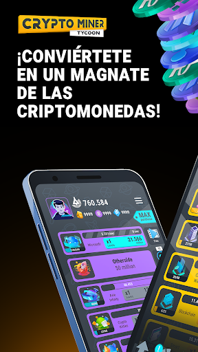 Captura de pantalla de Crypto Miner Tycoon
