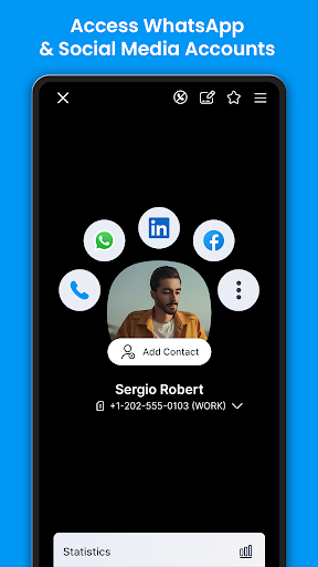 Captura de pantalla de Eyecon Caller ID & Spam Block