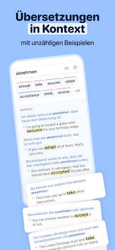 Reverso Übersetzer Wörterbuch Screenshot