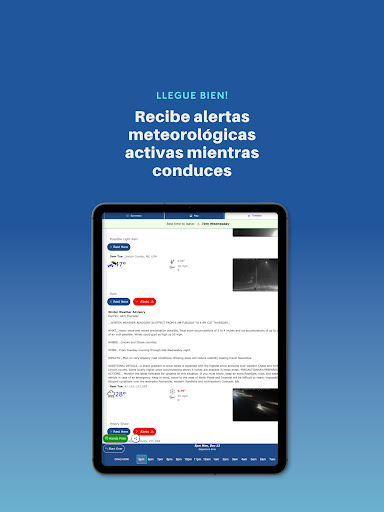 Captura de pantalla de Highway Weather