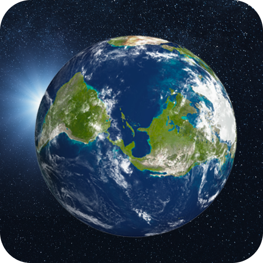 Erdkart Satelliten-Live-Ansic