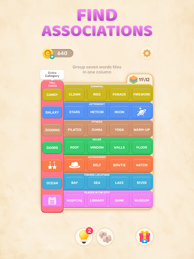 Connect Word: Association Game screenshot