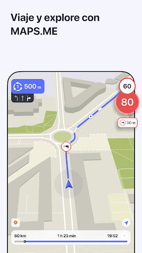 Captura de pantalla de MAPS.ME: Offline maps GPS Nav