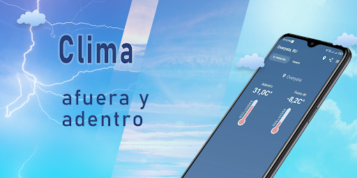 Captura de pantalla de Temperatura actual