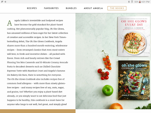 Oh She Glows - Healthy Recipes screenshot