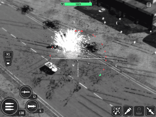 Captura de pantalla de War Drone: AC-130 Gunship Game