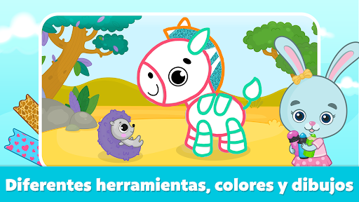 Captura de pantalla de Juegos de pintar para niños
