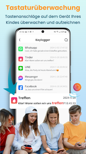 KidsGuard Pro-Handyüberwachung Screenshot