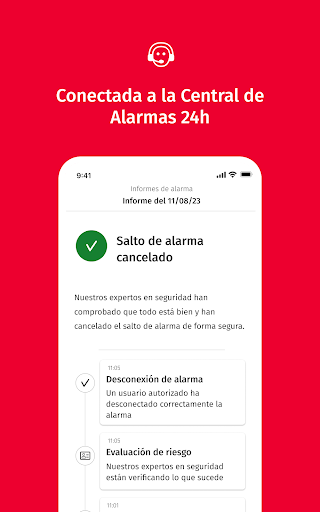 Captura de pantalla de My Verisure