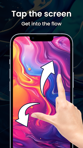 Captura de pantalla de Magic Fluid Live Wallpapers 5D