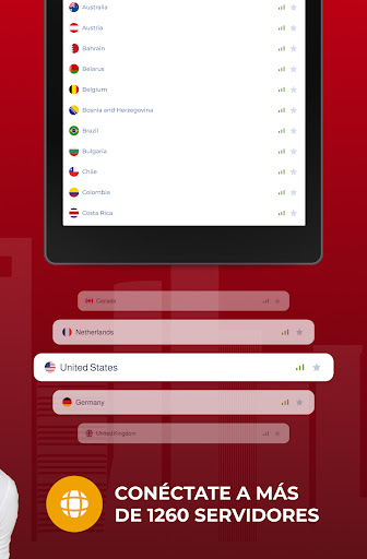 Captura de pantalla de Planet Free VPN Gratis Proxy