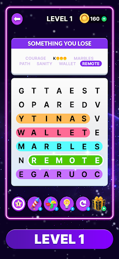 Wordscapes Search: Word Games Screenshot