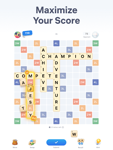 Captura de pantalla de Easy Words - Word Puzzle Games