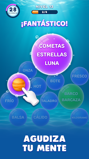 Captura de pantalla de Bubble Word Jam