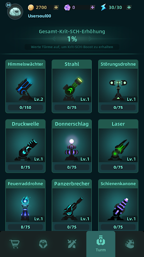 Galaxy Defense: Fortress TD Screenshot